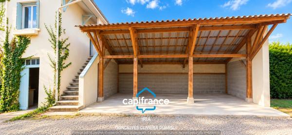 Maison avec grand terrain et dépendances – Centre de Lavardac (47)
