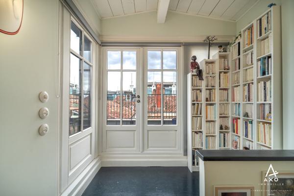 Duplex d'exception avec terrasse et vue panoramique sur la Garonne