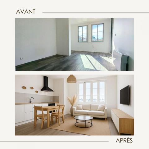 Appartement T2 de 28m2 proche plage