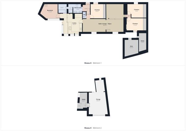 Maison 3 Chambres + garage