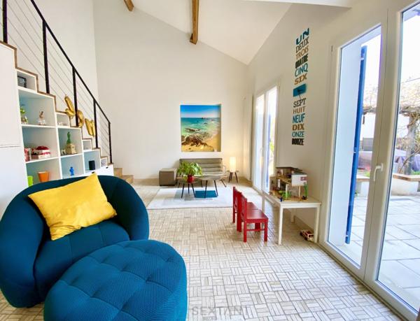 Maison 131 m2 4 chambres sur terrain de 421 m2