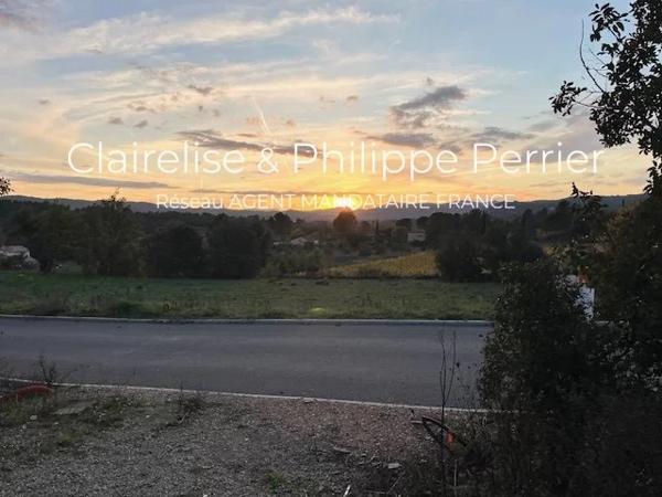 Immobilier Carcès (83570) – Terrain constructible 1517m2 – 163 000 €