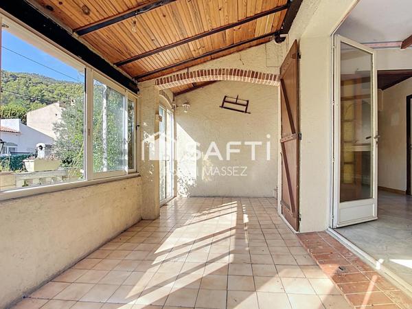 Maison  T4 - 108m2 - carrez 71m2 + 24m2 garage + 12m2 Véranda  - jardin - À RÉNOVER