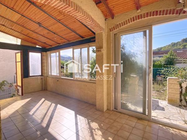 Maison  T4 - 108m2 - carrez 71m2 + 24m2 garage + 12m2 Véranda  - jardin - À RÉNOVER