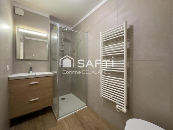 Beau T2 +terrasse+parking à 5mn de la plage