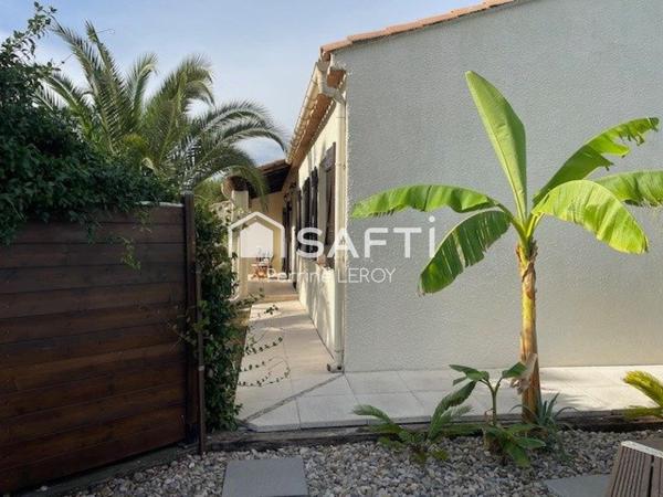 Le Muy. Villa de plain-pied de 105m² . sans travaux.