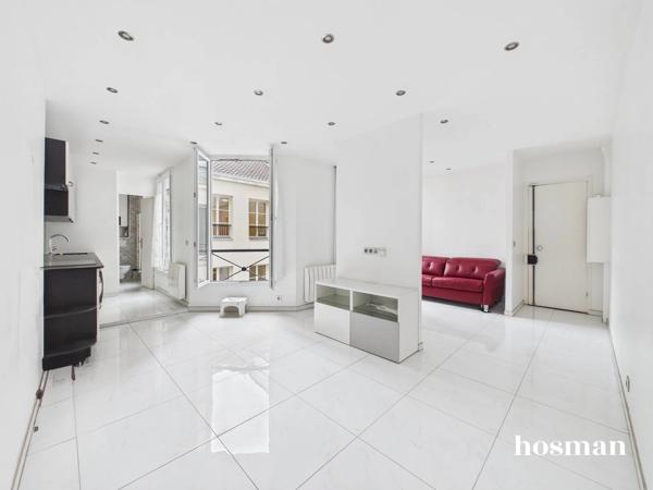 Beau 1/2 pièces de 32 m² - Très calme sur cour - Rue du Faubourg Saint-Martin
