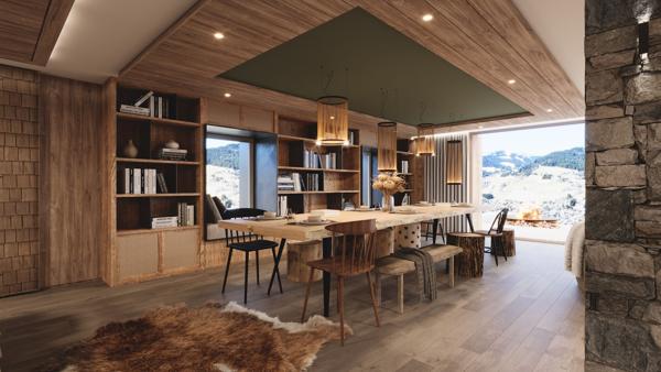 Vente Chalet de luxe Megève 7 Pièces 452 m²
