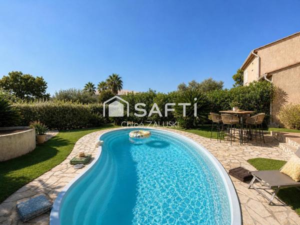 Maison avec suite de plain pied et piscine