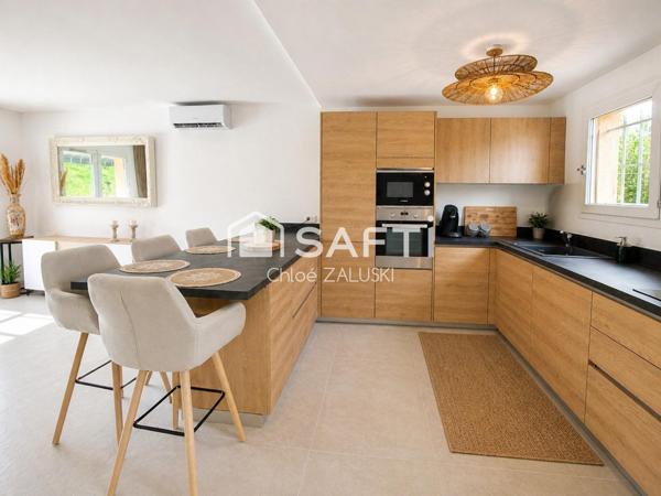 Maison avec suite de plain pied et piscine
