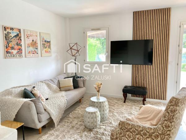 Maison avec suite de plain pied et piscine