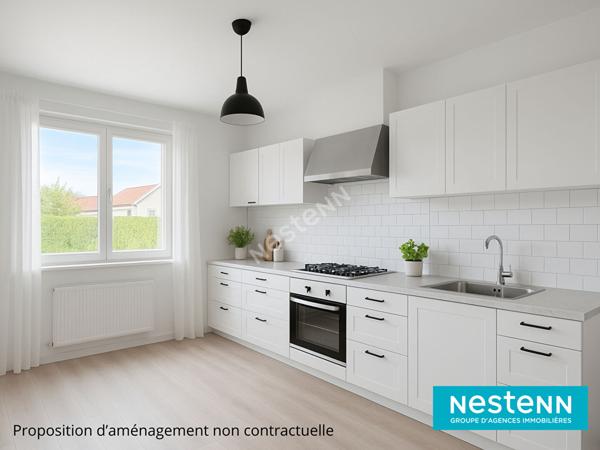 Maison de 5 pièces de 121.65 m² avec un terrain de 506m² situé à Meyzieu secteur La Jacquière.