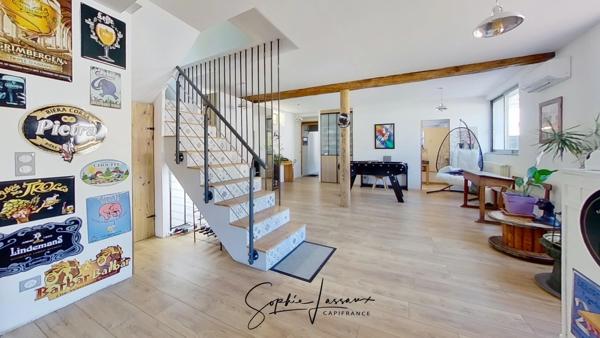 Esprit loft et volumes exceptionnels à vendre à Vauréal Village – 247 m², 9 pièces, 4 chambres
