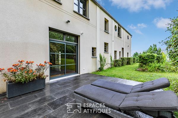 Splendide maison d’architecte avec vue exceptionnelle sur la campagne
