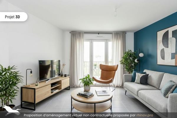 Appartement à vendre |  Frontignan |  3 pièces | 49 m²