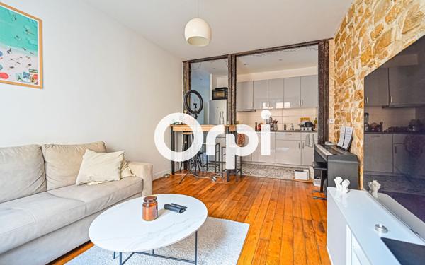 Appartement à vendre    2 pièces • 40,33 m2 Paris 20