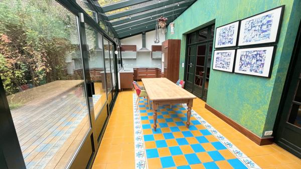 GRANDE MAISON FAMILIALE • LILLE JARDIN DES PLANTES • 200 m² • JARDIN 425 m²