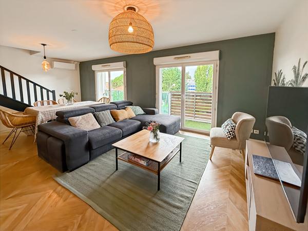 A vendre 33130 Bègles Appartement T3 duplex 70 m² avec balcon