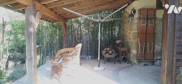 VIC-FEZENSAC, Moulin avec terrain et piscine.