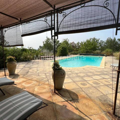 Sud Ardèche :  Maison en pierres rénovée - Charme et Vue