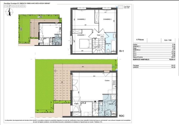 Maison Auribeau Sur Siagne superbe 4 pièce(s 77 m² récente