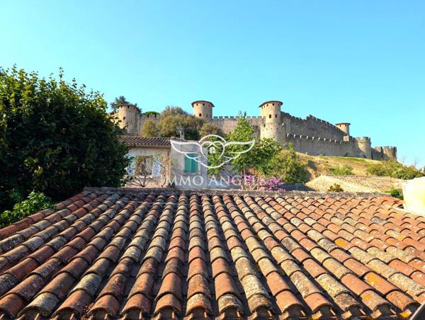 Carcassonne – Maison T6 de 151 m² avec 5 chambres et vue sur la Cité médiévale