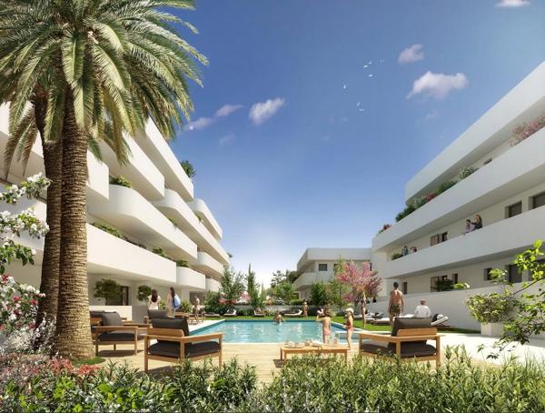 Sérignan - T2 neuf avec Piscine - 45 m²