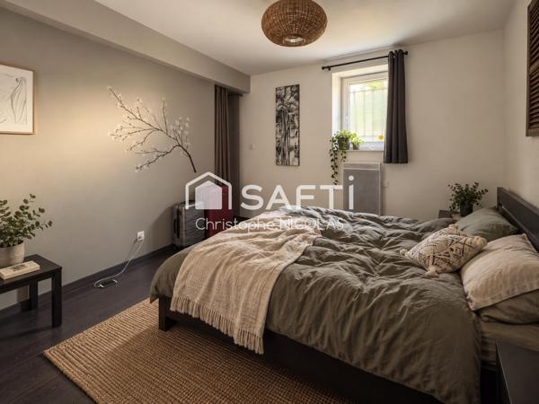 122m2, 3 chambres et jardin à 30mn de Bordeaux