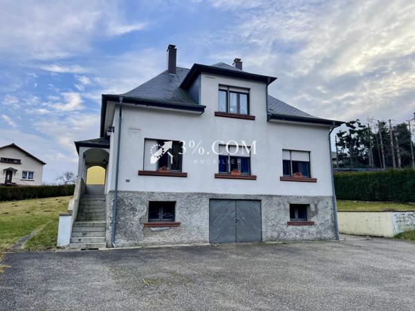3%.COM – EXCLUSIVITÉ à BITCHE, Maison de Maître de 164m², 5 chambres. Bitche (57230)