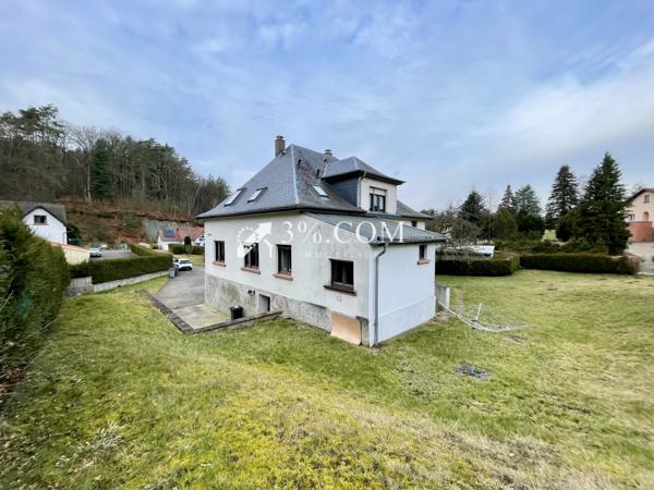 3%.COM – EXCLUSIVITÉ à BITCHE, Maison de Maître de 164m², 5 chambres. Bitche (57230)