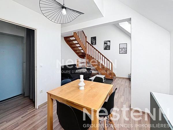 A VENDRE sur ANGERS Quartier La Madeleine grand appartement T2 en duplex de 48 m² !