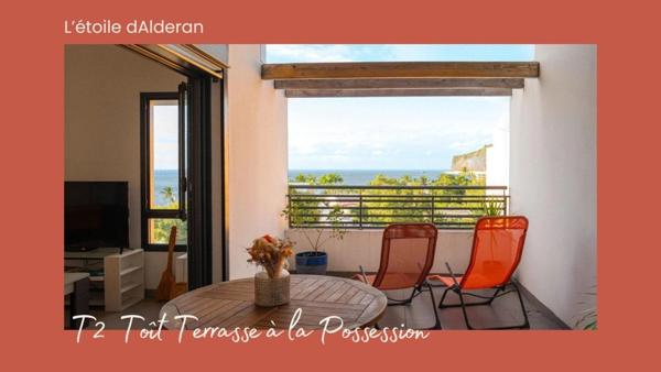 T2 toît terrasse d'exception à la Possession