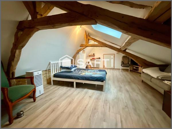 Maison de village avec jardin