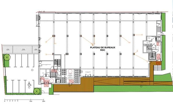Dunkerque – Bureaux neufs face mer | 941 m² divisibles dès 400 m² | Marina | À vendre