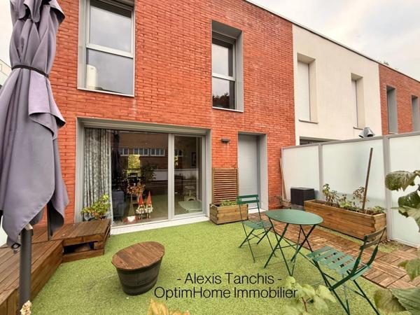 LILLE — Jardin des Plantes — Duplex lumineux avec terrasse & garage