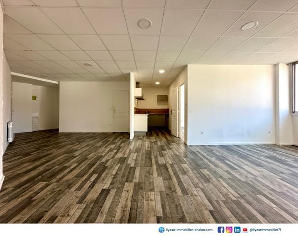 Chalon-sur-Saône (71100) Appartement T3 | 75 m² | Centre-ville