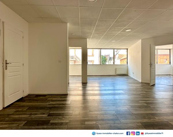 Chalon-sur-Saône (71100) Appartement T3 | 75 m² | Centre-ville