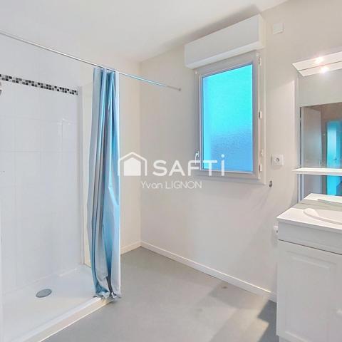 Appartement T3 – 61 m² – Bourg de Saint-André-des-Eaux