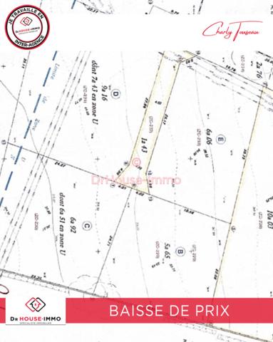Terrain à vendre de 565 m²