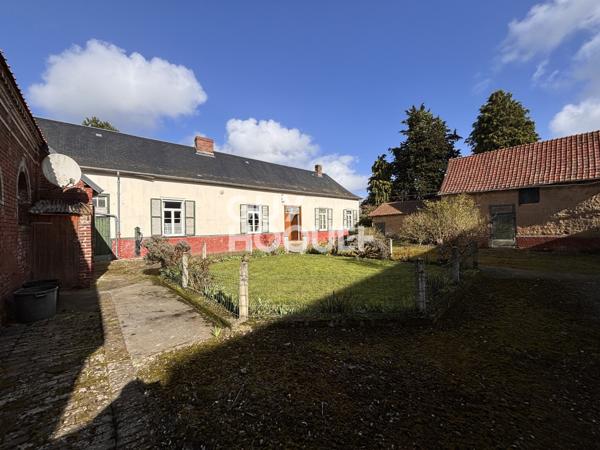 ACHEUX EN AMIENOIS - LONGÈRE D'ENVIRON 100M²