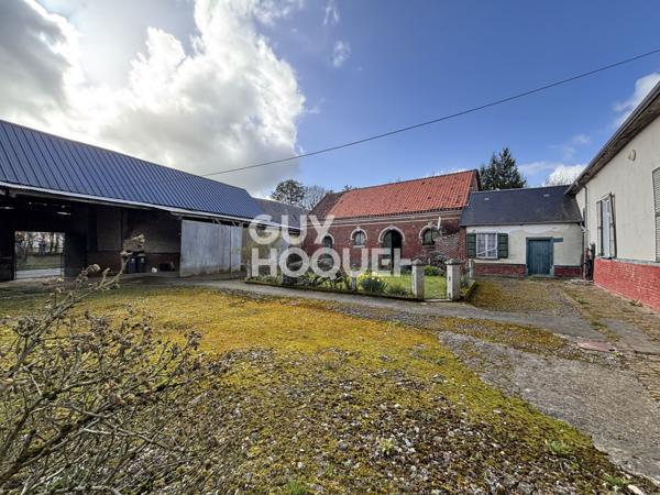 ACHEUX EN AMIENOIS - LONGÈRE D'ENVIRON 100M²