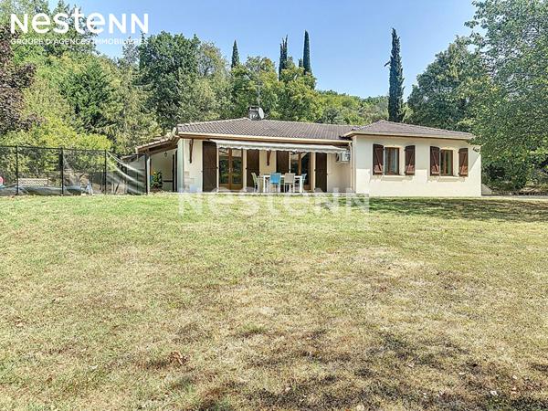 A vendre Maison à Montégut 5 pièces de 129 m2 avec studio, piscine et jardin cloturé