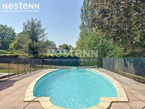 A vendre Maison à Montégut 5 pièces de 129 m2 avec studio, piscine et jardin cloturé