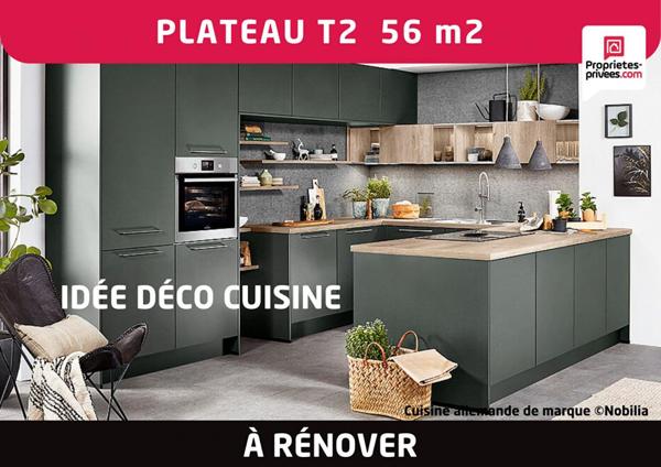 Appartement 2 pièces 56 m2 RDC avec Patio Amiens Saint- Maurice