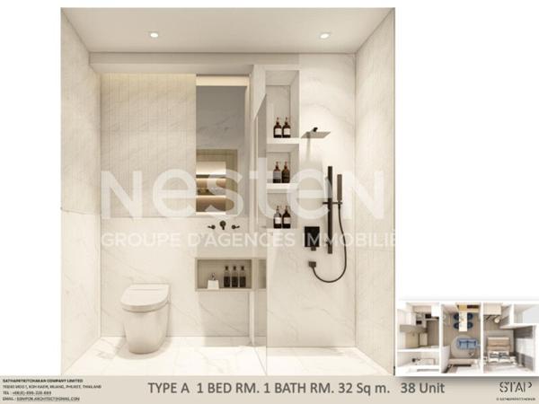 Appartement Phuket 2 pièce(s) 32 m2