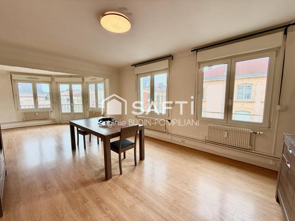 NOUVEAUTE appartement 3 chambres balcon cave grenier garage!