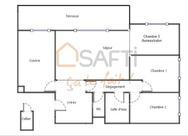 Au calme à 2 minutes du centre ville