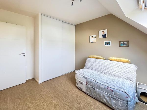 Rare, Saint André des Eaux centre, maison moderne de 93m²(78,36m² loi Carrez), 3 chambres, terrain 201m², excellent DPE en B.