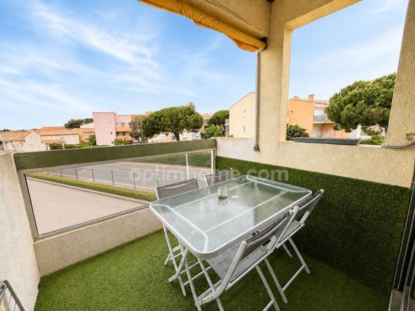 Appartement 29m2 rénové – Dernier étage avec balcon et parking privatif CAP D'AGDE (34)