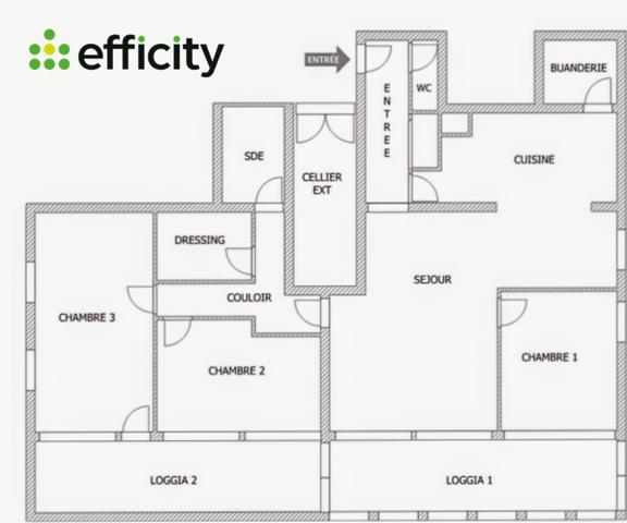 Appartement 4 pièces - 86 m²